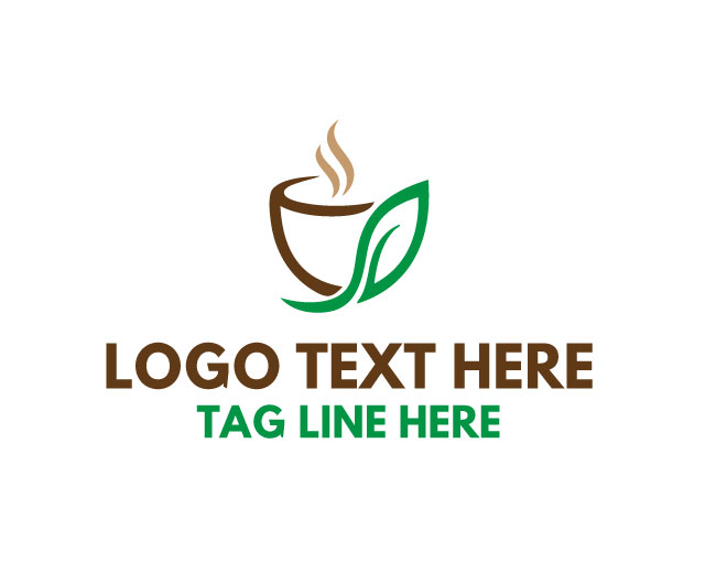 Eco Cup Leaf Logo