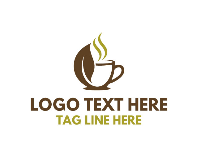 Eco Cup Leaf Logo