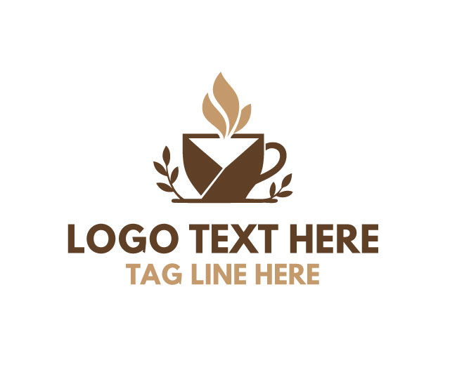  Eco Cup Organic Leaf Logo