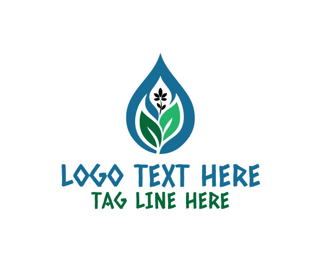 Eco Drop Clean Logo