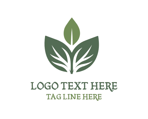 Eco Forest Leaf Logo