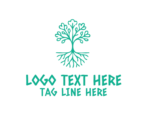 Eco Foundation Tree Roots Logo