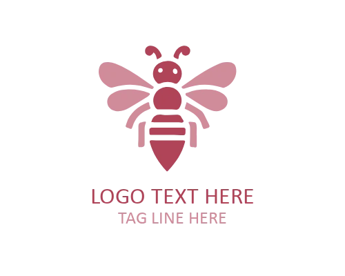 Eco Friendly Bee Nature Logo