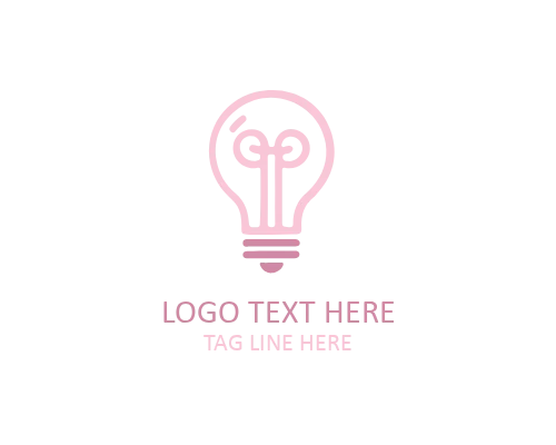 Eco Friendly Idea Bulb Logo