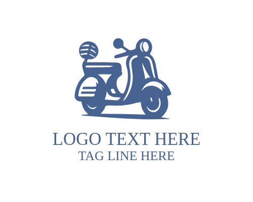 Eco Friendly Scooter Logo