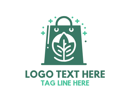 Eco Friendly Shopping Bag Fun Logo