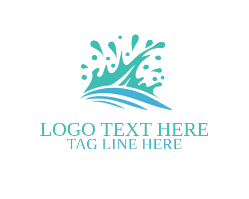  Eco Friendly Water Splash Logo for Sustainable Brands
