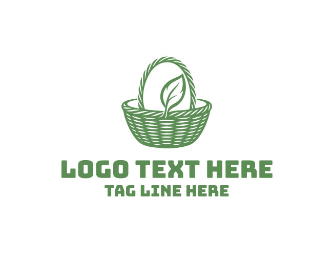 Eco Garden Basket Logo