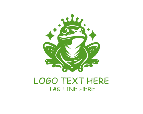 Eco Guardian Frog Logo