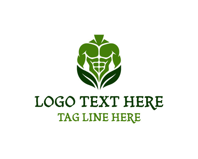  Eco Gym Body Vital Design Logo