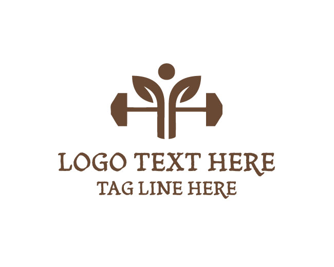 Eco Gym Fit Design Logo