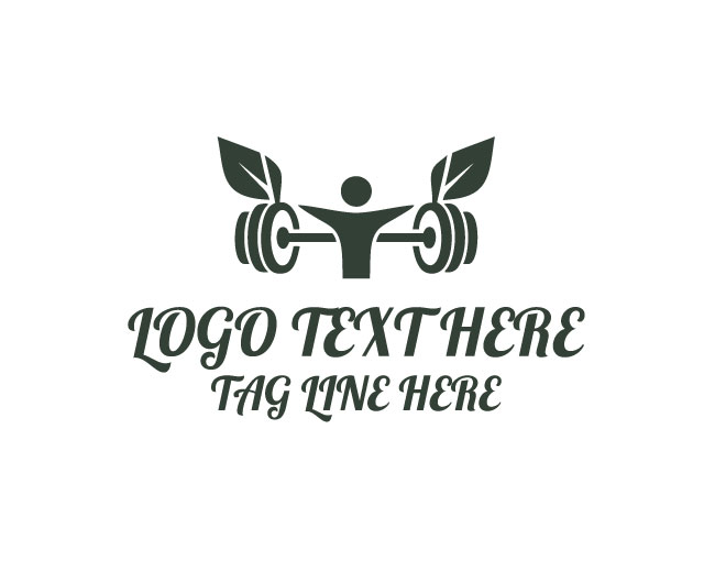 Eco Gym Fresh Design Logo