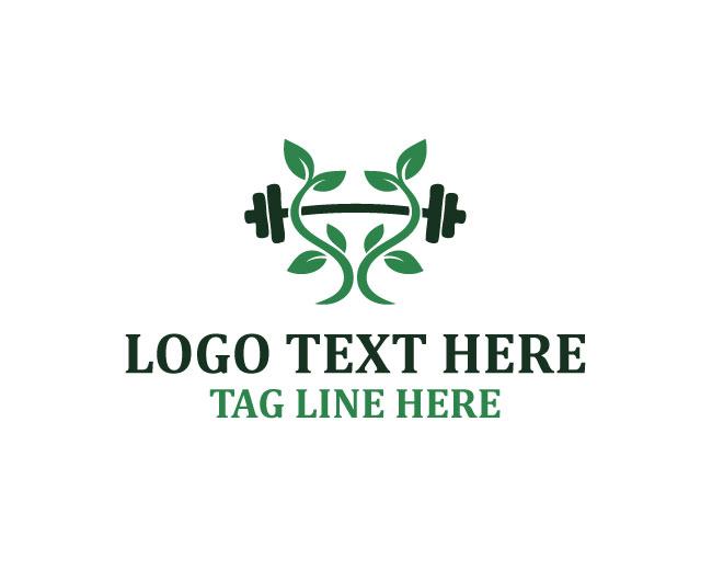 Eco Gym Training Design Logo