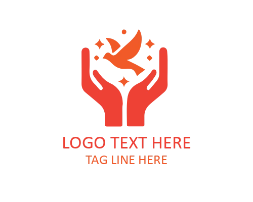 Eco Hand Leaf Logo for Green and Sustainable Brands