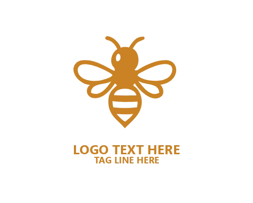 Eco Honey Bee Logo