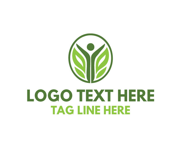 Eco Human Forest Logo