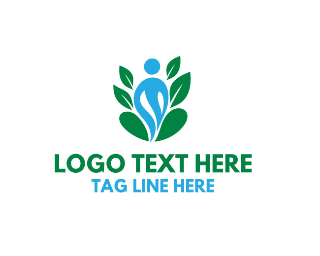 Eco Human Hands Logo