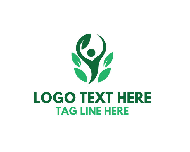 Eco Human Sprout Logo