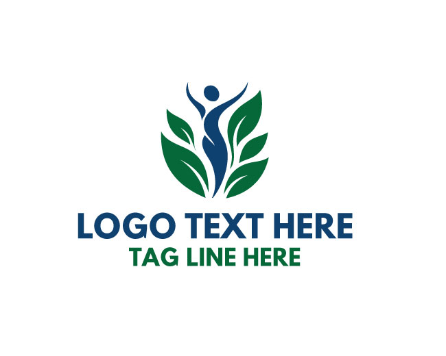 Eco Human Tree Logo