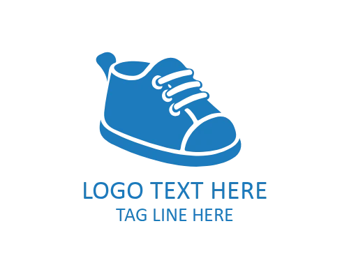 Eco Kids Shoes Logo for Sustainable Footwear Brands