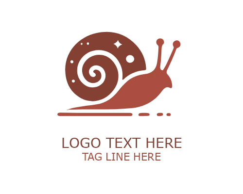 Eco Nature Snail Logo for Environmental and Green Organizations