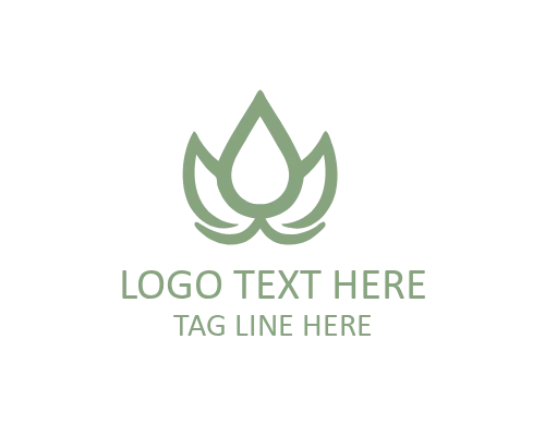 Eco Oil Drop Logo