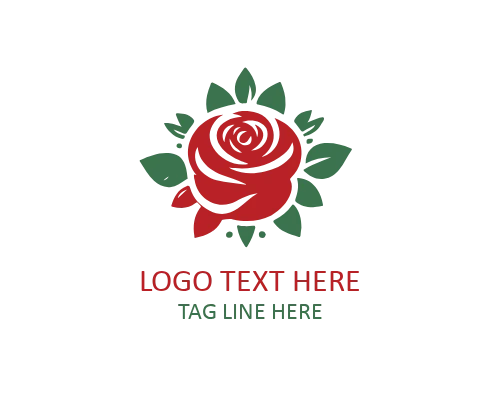 Eco Organic Rose Logo
