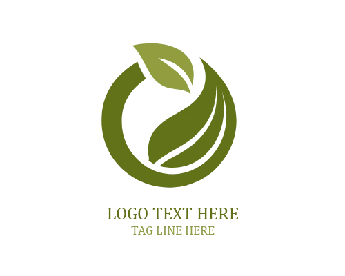 Eco Pathway Leaf Logo
