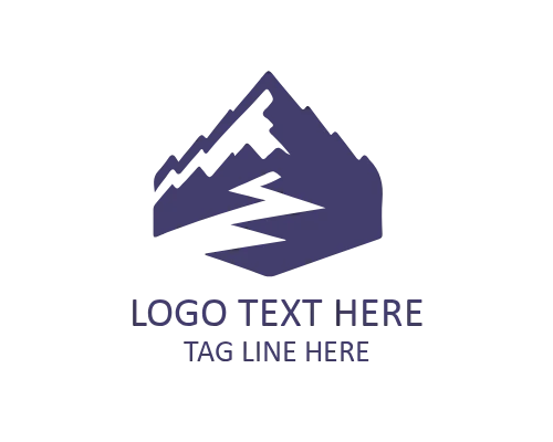 Eco Peak Logo for Sustainable and Environmental Brands