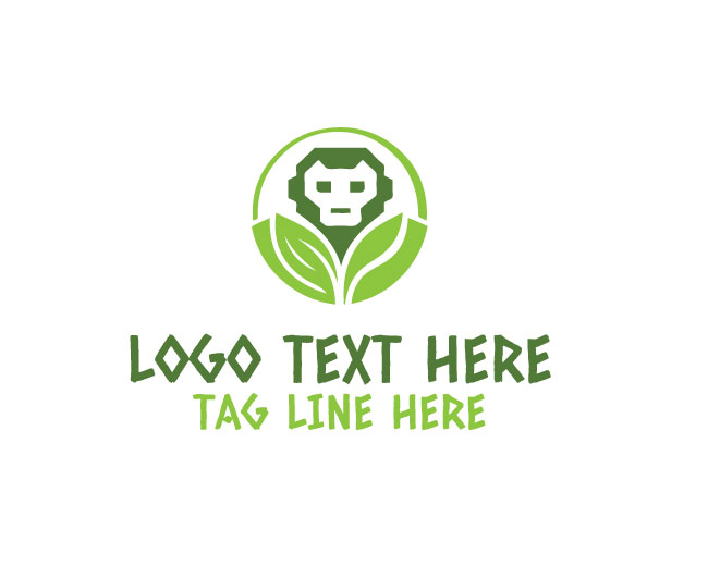 Eco Robot Sprout Logo