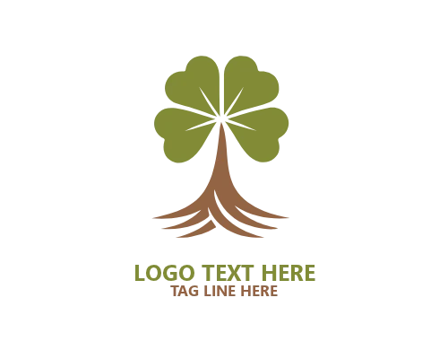  Eco Shamrock Tree Emblem