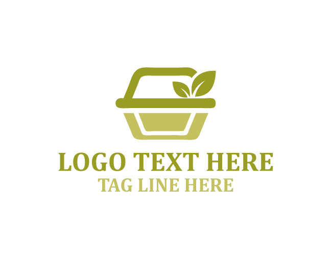 Eco Shopping Basket Logo