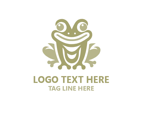 Eco Startup Frog Logo
