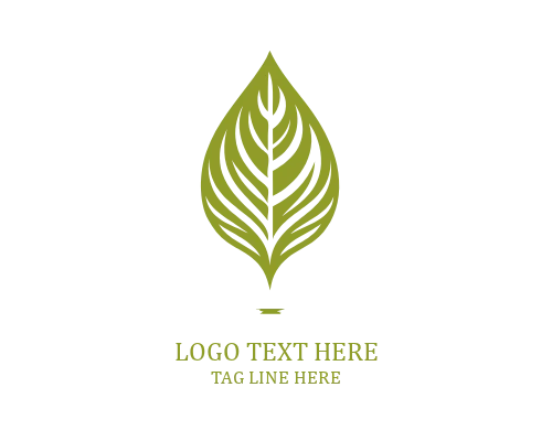 Eco Support Leaf Logo