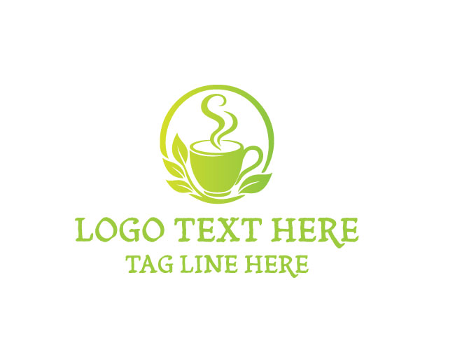 Eco Tea Cup Natural Best Logo