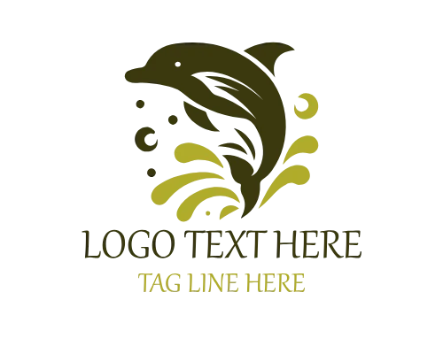 Eco Water Dolphin Logo