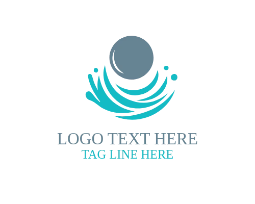  Eco Water Splash Logo for Sustainable Brands