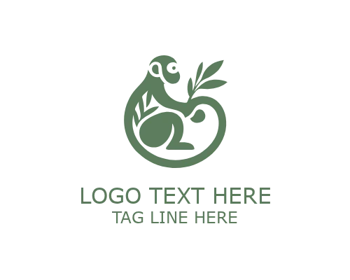 EcoExplorer Leaf Monkey Logo