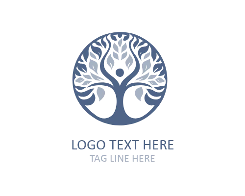 Ecosoul Human Tree Logo