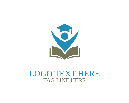 Education Vision Abstract Logo