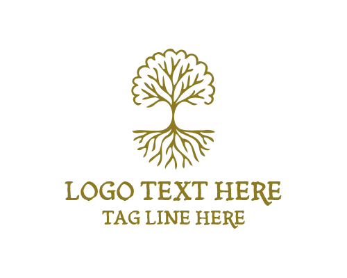 eep Earth Tree Roots Logo