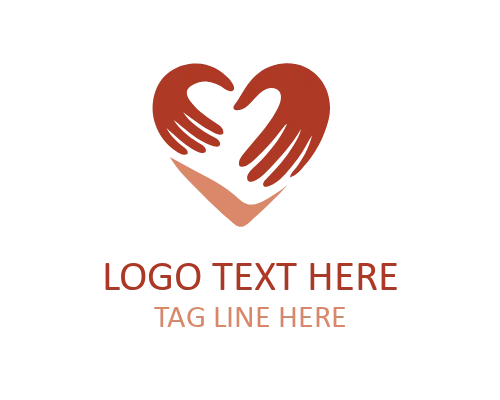 Elderly Care Helping Hands Logo