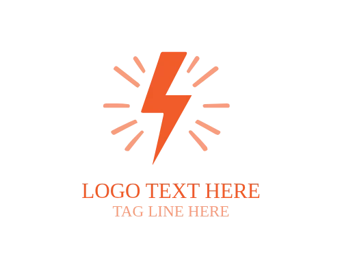 Electric Flash Badge Logo