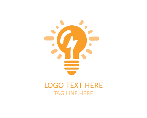 Electric Flash Symbol Logo