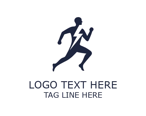 Electric Force Human Logo