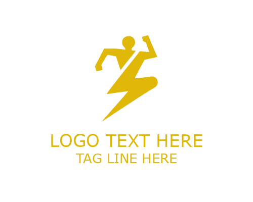 Electric Human Symbol Logo