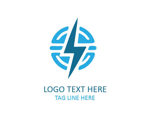 Electric Lightning Bolt Logo