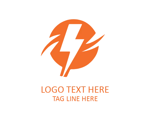 Electric Lightning Energy Logo