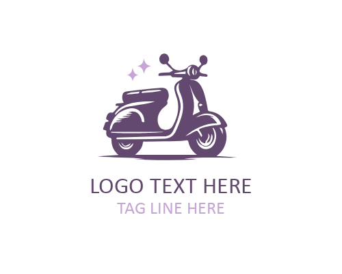Electric Scooter Logo Design