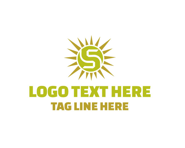 Electric Sun Energy Power Logo